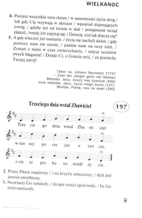 Śpiewnik Ewangelicki: Codzienna modlitwa, pieśń, medytacja, nabożeństwo page 281