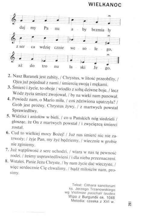 Śpiewnik Ewangelicki: Codzienna modlitwa, pieśń, medytacja, nabożeństwo page 285