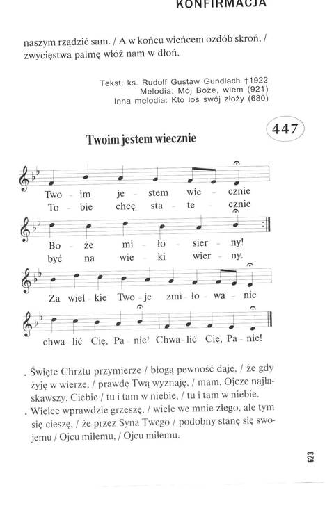 Śpiewnik Ewangelicki: Codzienna modlitwa, pieśń, medytacja, nabożeństwo page 616
