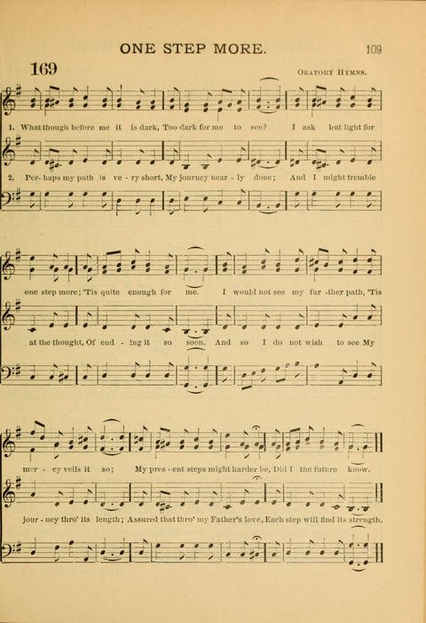 The School Hymnary: a collection of hymns and tunes and patriotic songs for use in public and private schools page 109
