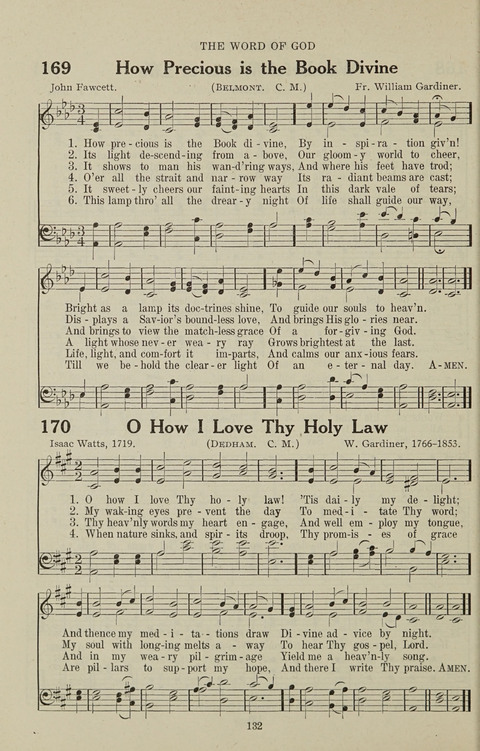 Service Hymnal: with responsive readings, appropriate for all Protestant religious activities page 124