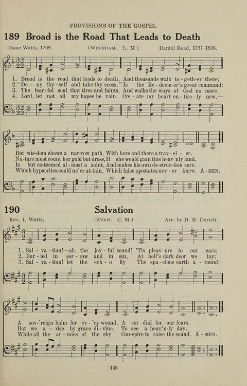 Service Hymnal: with responsive readings, appropriate for all Protestant religious activities page 137