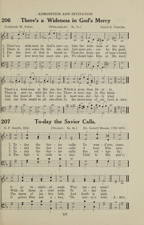 Service Hymnal: with responsive readings, appropriate for all Protestant religious activities page 149