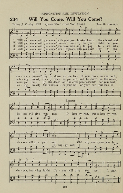 Service Hymnal: with responsive readings, appropriate for all Protestant religious activities page 172