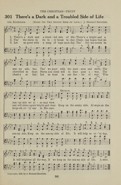 Service Hymnal: with responsive readings, appropriate for all Protestant religious activities page 233