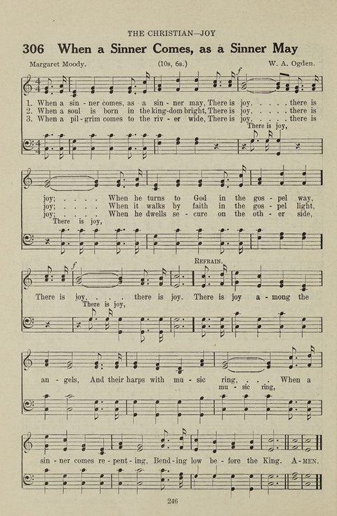 Service Hymnal: with responsive readings, appropriate for all Protestant religious activities page 238