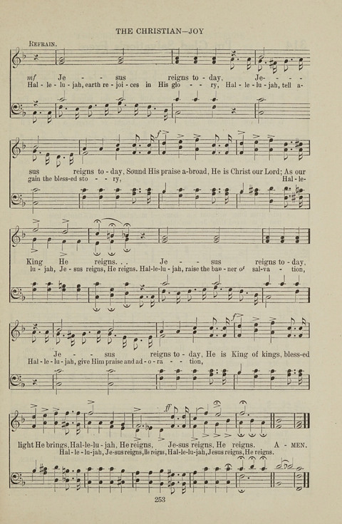 Service Hymnal: with responsive readings, appropriate for all Protestant religious activities page 245