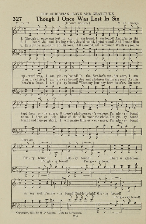 Service Hymnal: with responsive readings, appropriate for all Protestant religious activities page 256