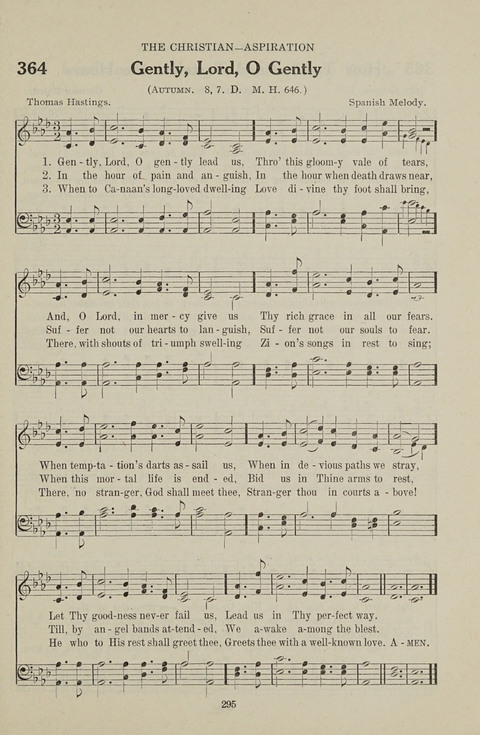 Service Hymnal: with responsive readings, appropriate for all Protestant religious activities page 287