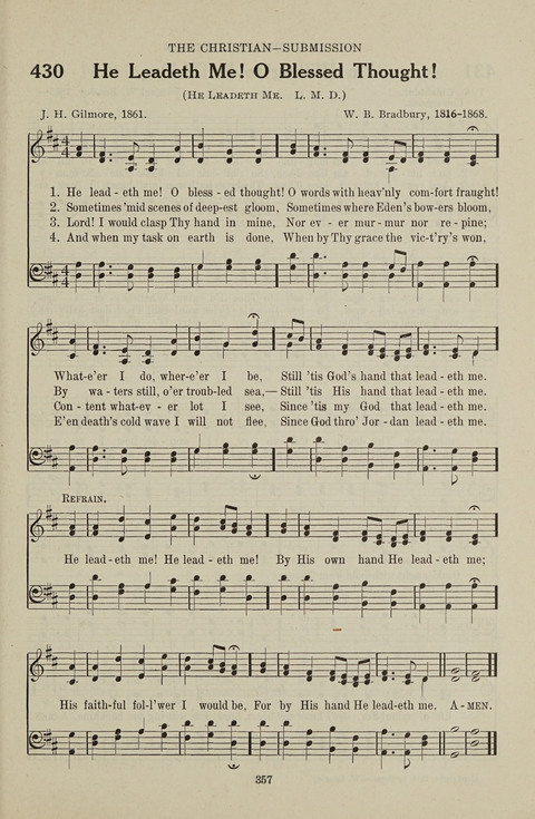 Service Hymnal: with responsive readings, appropriate for all Protestant religious activities page 349