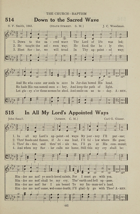 Service Hymnal: with responsive readings, appropriate for all Protestant religious activities page 433
