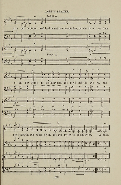Service Hymnal: with responsive readings, appropriate for all Protestant religious activities page 571