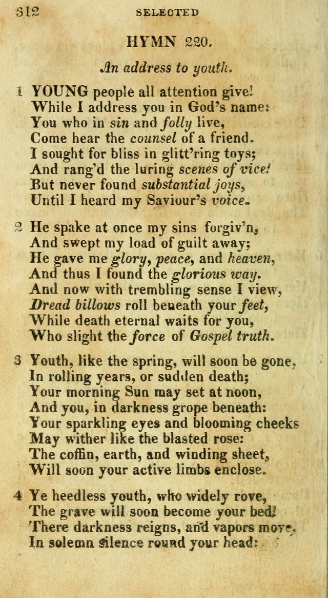 A Selection of Hymns, from the Best Authors page 368