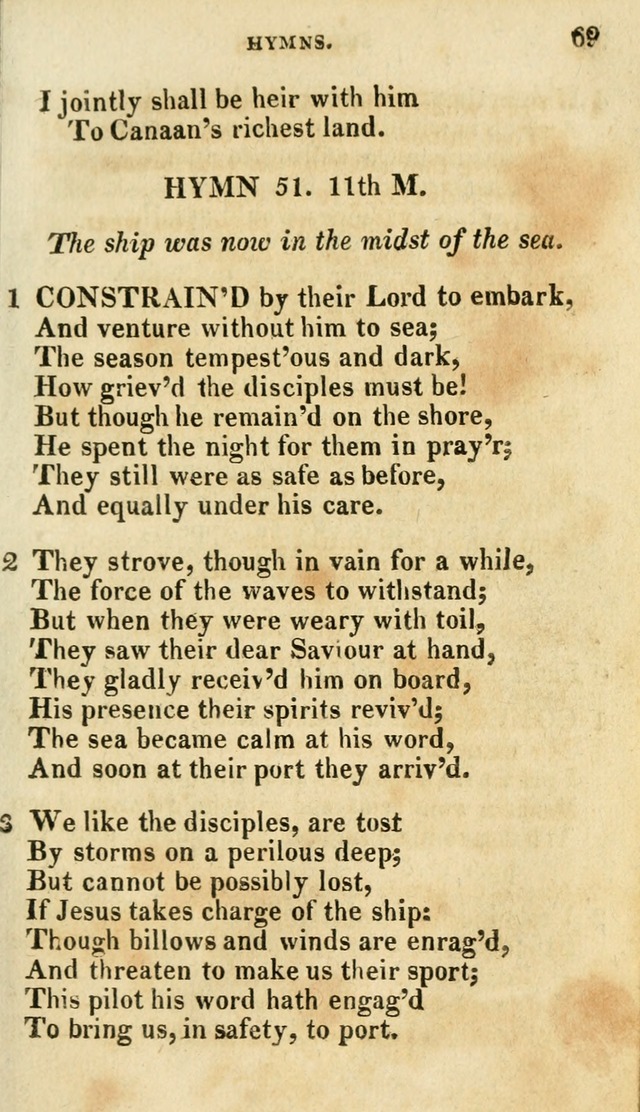 A Selection of Hymns, from the Best Authors page 73