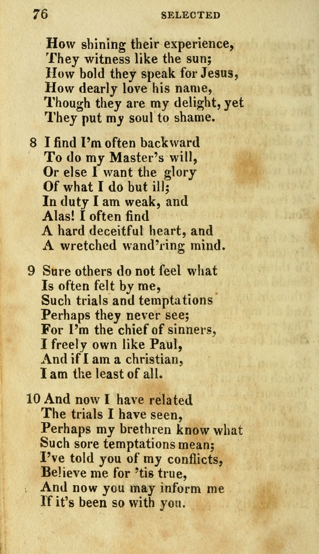 A Selection of Hymns, from the Best Authors page 80