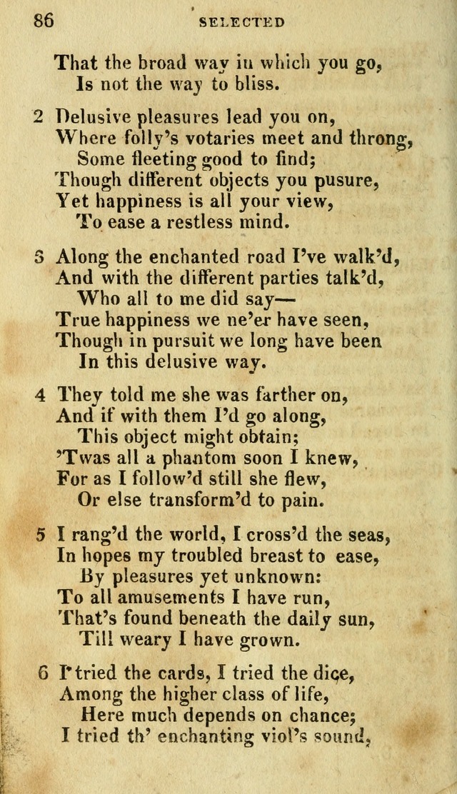 A Selection of Hymns, from the Best Authors page 90