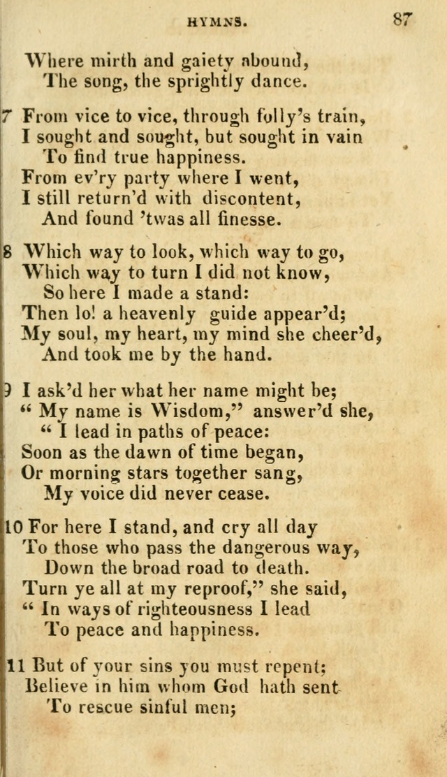 A Selection of Hymns, from the Best Authors page 91