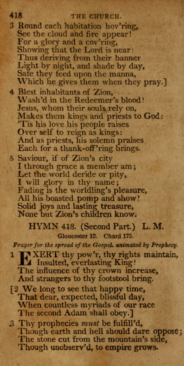 A Selection of Hymns from the Best Authors.: including a great number of originals: intended to be an appendix to Dr. Watts