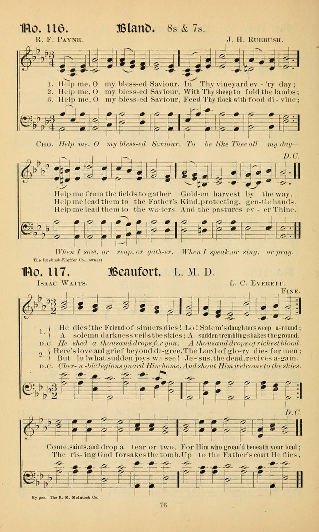 The Sacred Hymnal: for the Church, Prayer Meetings, Young People
