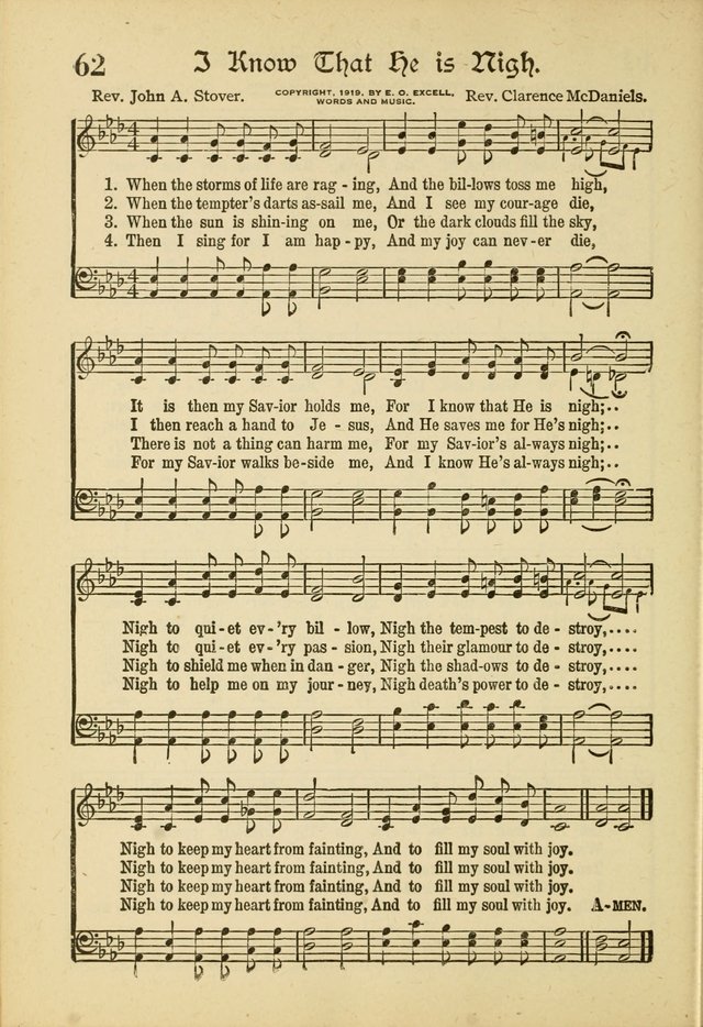 Songs of Hope: for the Church and Sunday School page 64