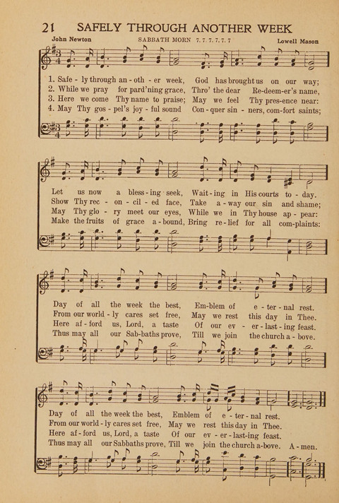 Standard Hymns and Gospel Songs: A Complete Hymnal page 16