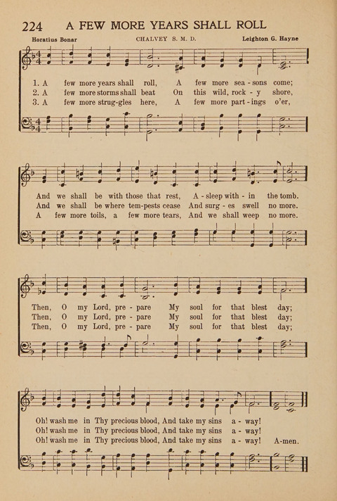 Standard Hymns and Gospel Songs: A Complete Hymnal page 166