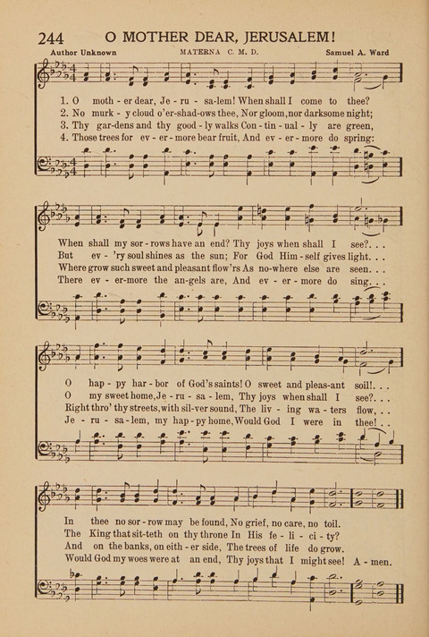 Standard Hymns and Gospel Songs: A Complete Hymnal page 182