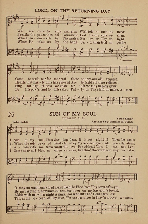 Standard Hymns and Gospel Songs: A Complete Hymnal page 19
