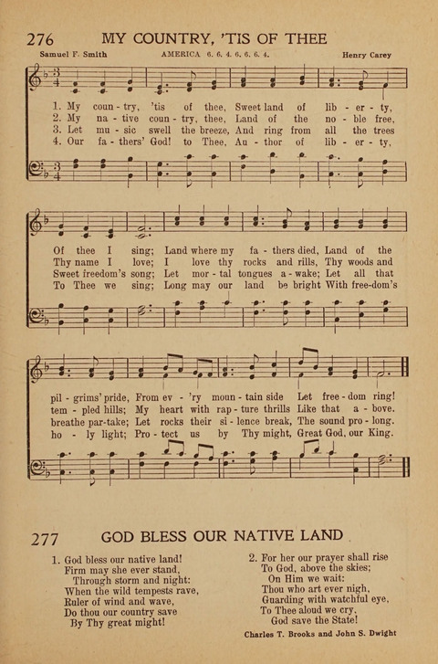 Standard Hymns and Gospel Songs: A Complete Hymnal page 207