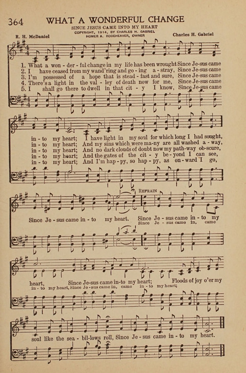 Standard Hymns and Gospel Songs: A Complete Hymnal page 293