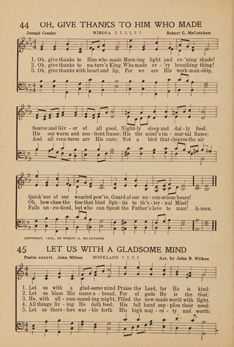 Standard Hymns and Gospel Songs: A Complete Hymnal page 34