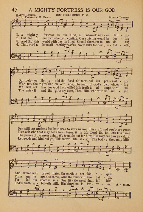 Standard Hymns and Gospel Songs: A Complete Hymnal page 36