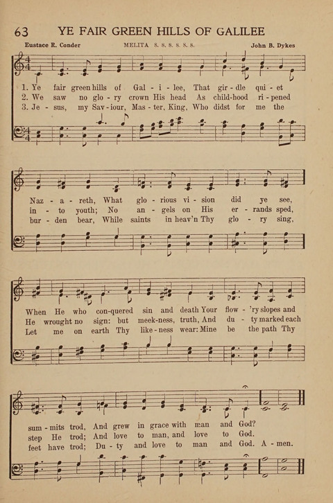 Standard Hymns and Gospel Songs: A Complete Hymnal page 49