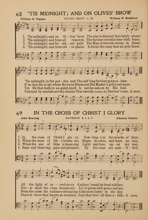 Standard Hymns and Gospel Songs: A Complete Hymnal page 52