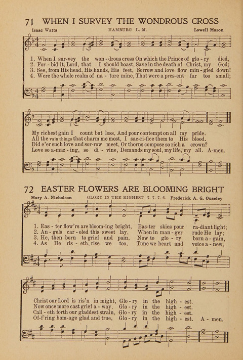 Standard Hymns and Gospel Songs: A Complete Hymnal page 54