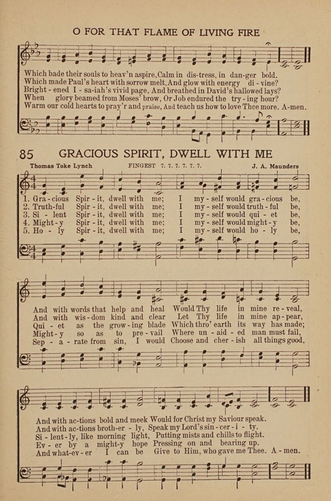 Standard Hymns and Gospel Songs: A Complete Hymnal page 65