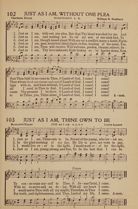 Standard Hymns and Gospel Songs: A Complete Hymnal page 77