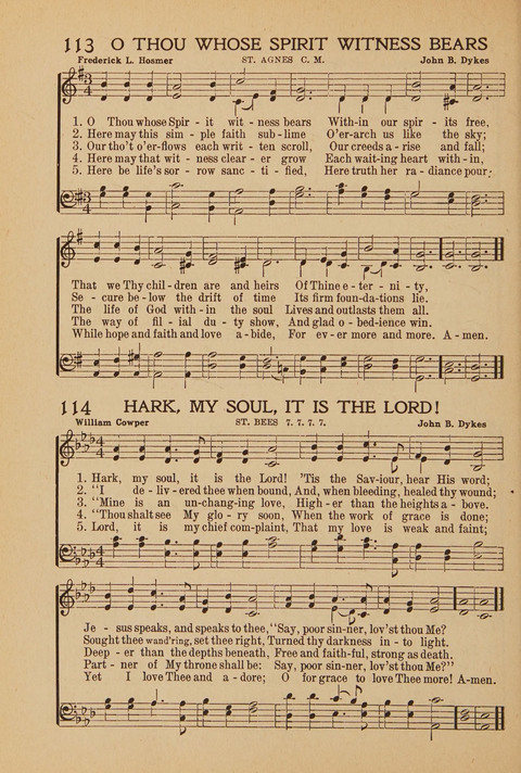 Standard Hymns and Gospel Songs: A Complete Hymnal page 84