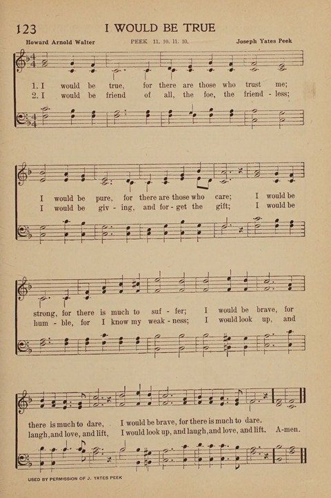 Standard Hymns and Gospel Songs: A Complete Hymnal page 91