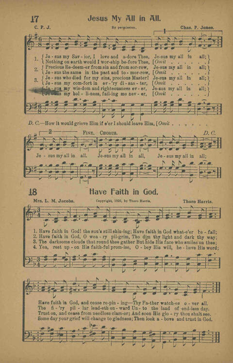 Sing His Praise page 17