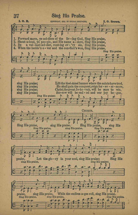 Sing His Praise page 37
