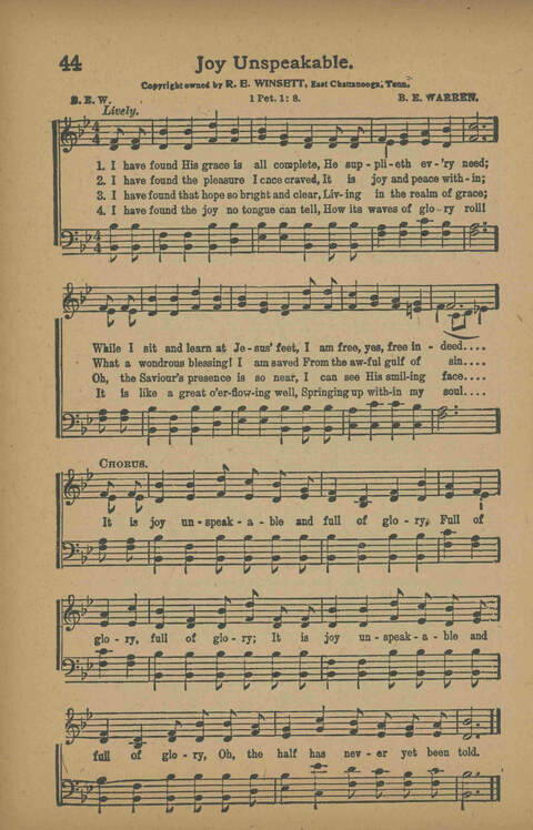 Sing His Praise page 44