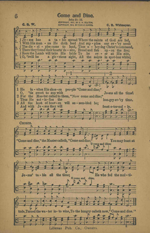 Sing His Praise page 6