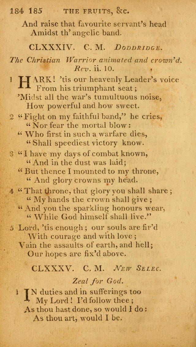 A Selection of Hymns and Spiritual Songs: designed (especially the former part) for the use of congregations as an appendix to Dr. Watt