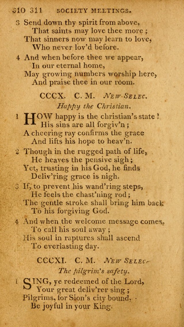 A Selection of Hymns and Spiritual Songs: designed (especially the former part) for the use of congregations as an appendix to Dr. Watt