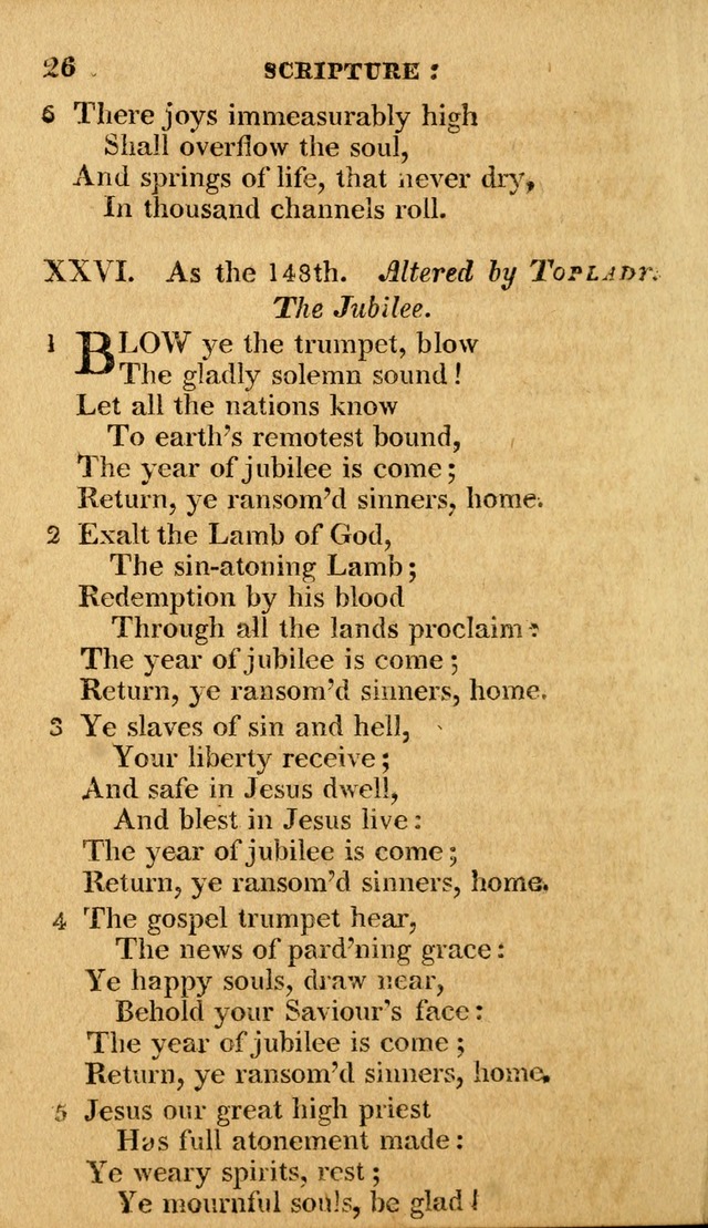 A Selection of Hymns and Spiritual Songs: in two parts, part I. containing the hymns; part II. containing the songs...(3rd ed. corr. and enl. by author) page 21