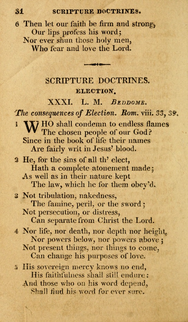 A Selection of Hymns and Spiritual Songs: in two parts, part I. containing the hymns; part II. containing the songs...(3rd ed. corr. and enl. by author) page 25