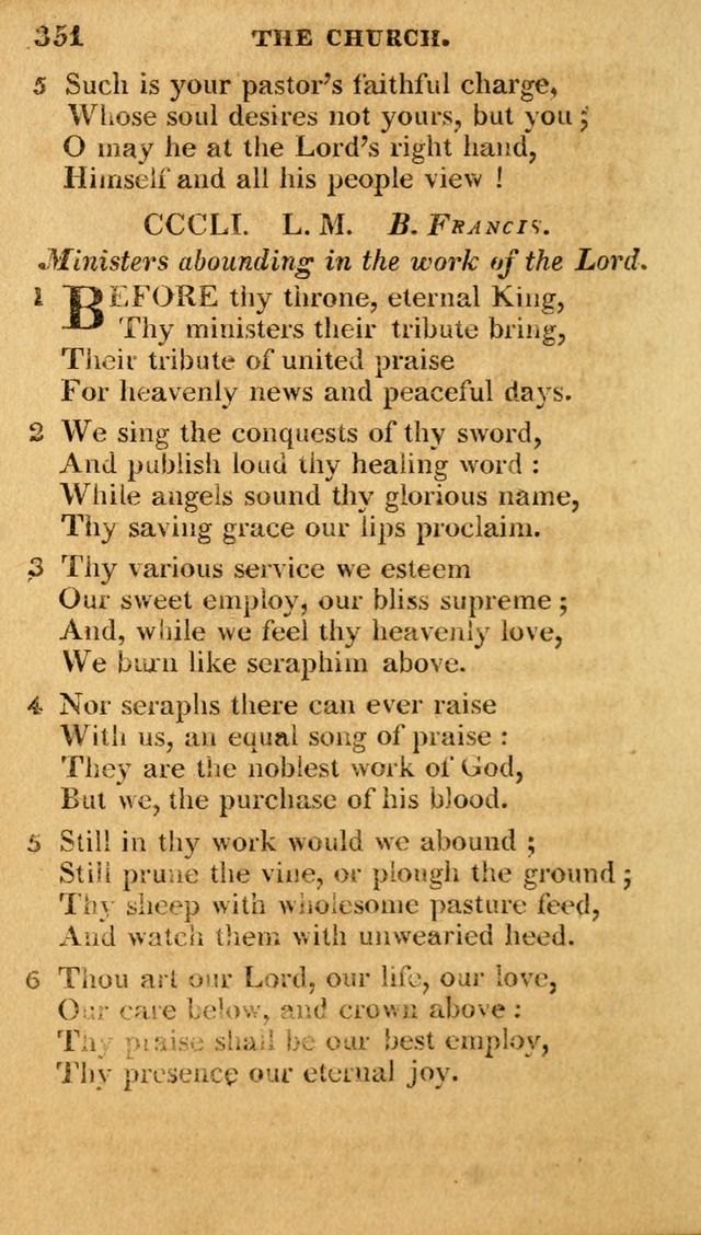 A Selection of Hymns and Spiritual Songs: in two parts, part I. containing the hymns; part II. containing the songs...(3rd ed. corr. and enl. by author) page 255