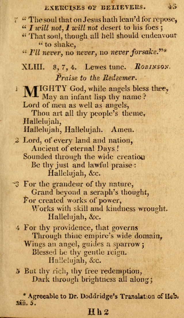 A Selection of Hymns and Spiritual Songs: in two parts, part I. containing the hymns; part II. containing the songs...(3rd ed. corr. and enl. by author) page 362