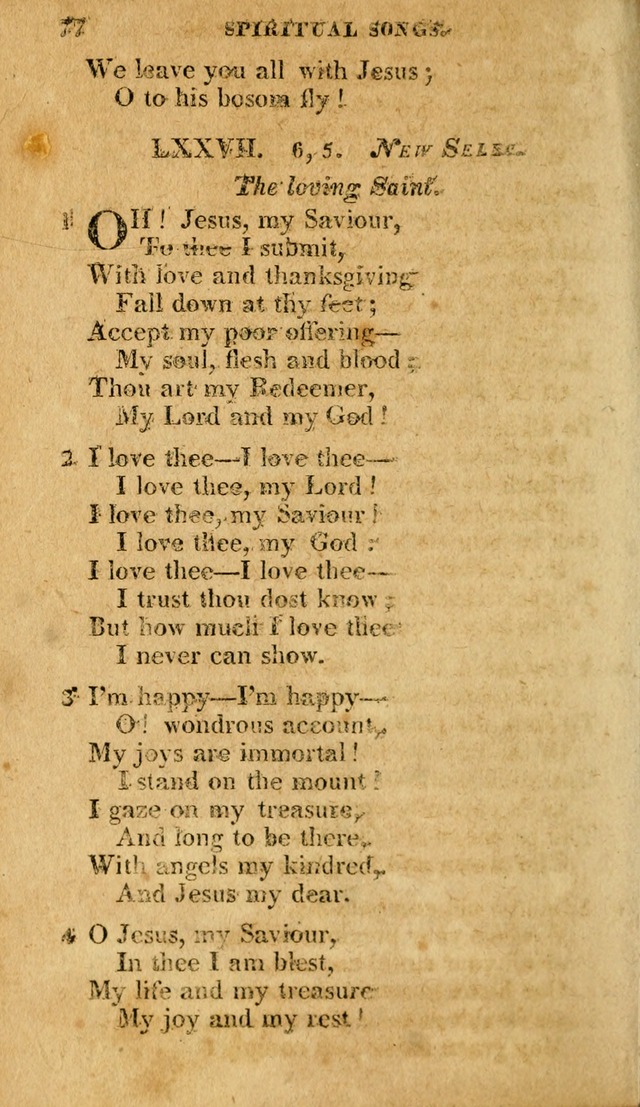 A Selection of Hymns and Spiritual Songs: in two parts, part I. containing the hymns; part II. containing the songs...(3rd ed. corr. and enl. by author) page 397